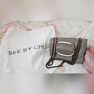 See By Chloe Gray Crossbody Bag